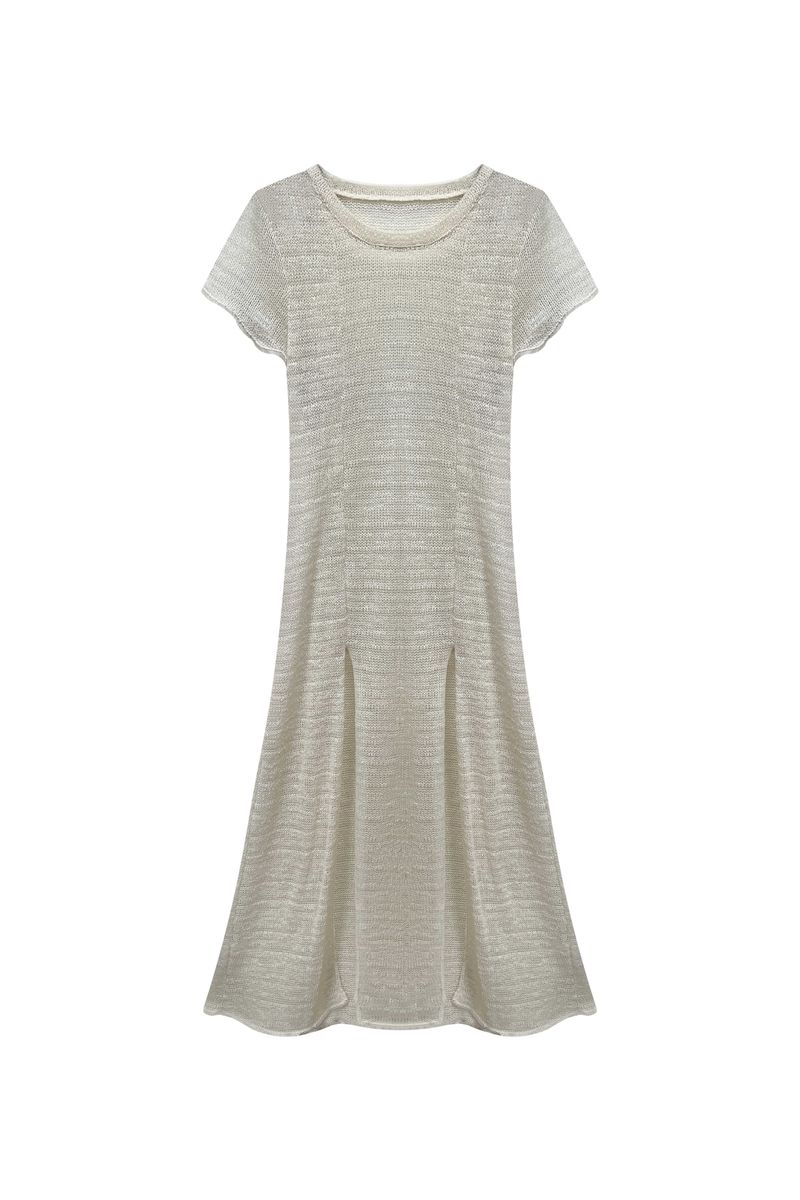 WITTY KNIT ONE-PIECE / IVORY