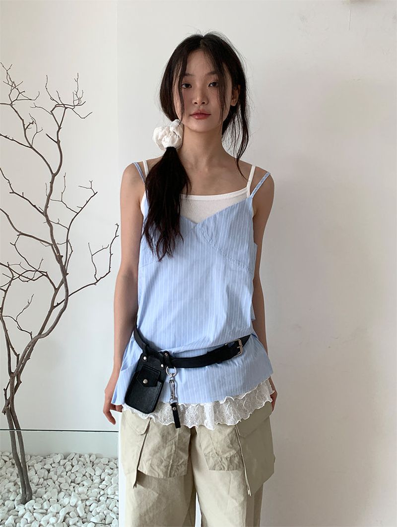 JAZZ THE ORDER(ジャズ ザ オーダー)の「SAINT STRIPE BLOUSE (2C)(Tops)」