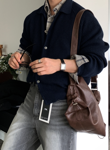 Crete Greywashed Semi-Wide Denim Pants