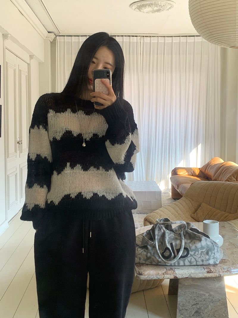[MADE] Bear fleece-to-way wide pants