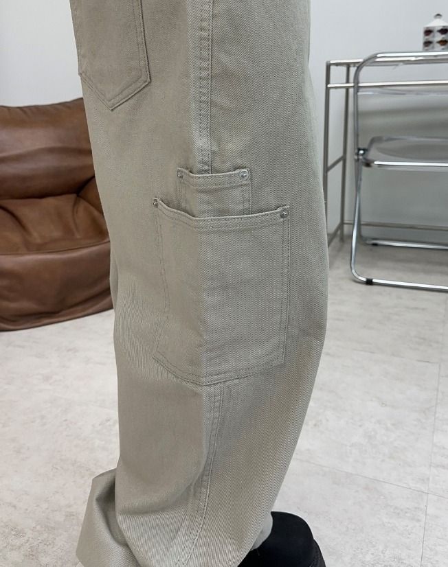Bart Layered Pocket Wide Pants