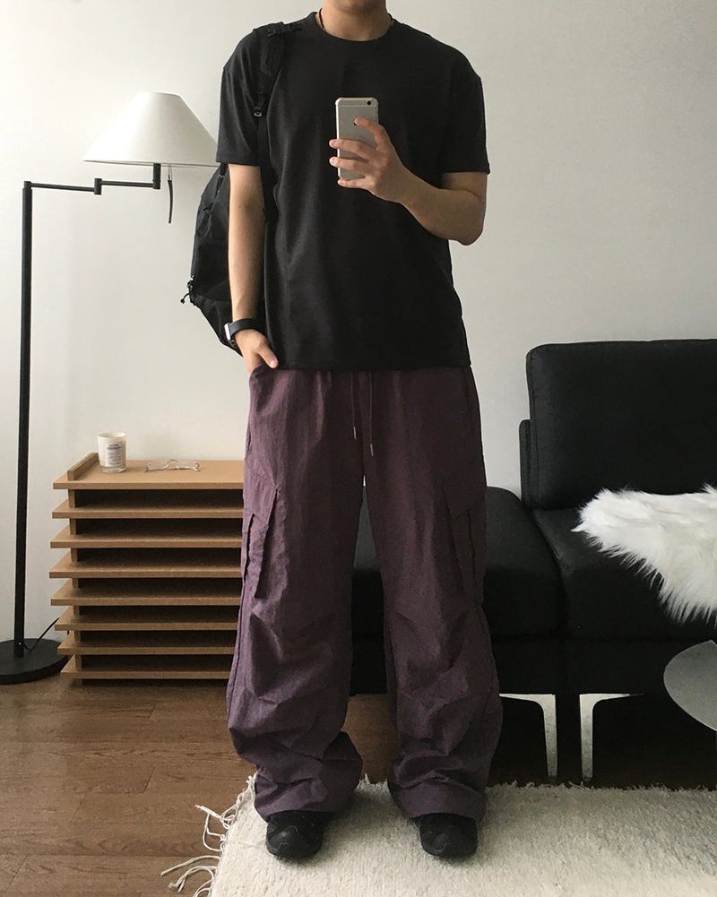 Rustle Parachute Nylon Pants