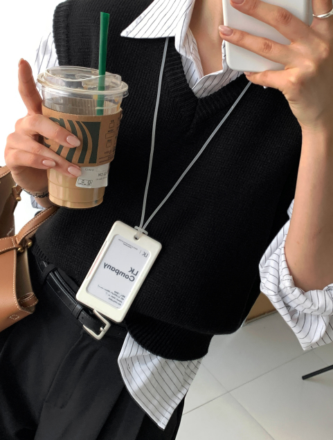 [Lè made/7,000 Sold] ルメイド ベーシック Vネック ベスト