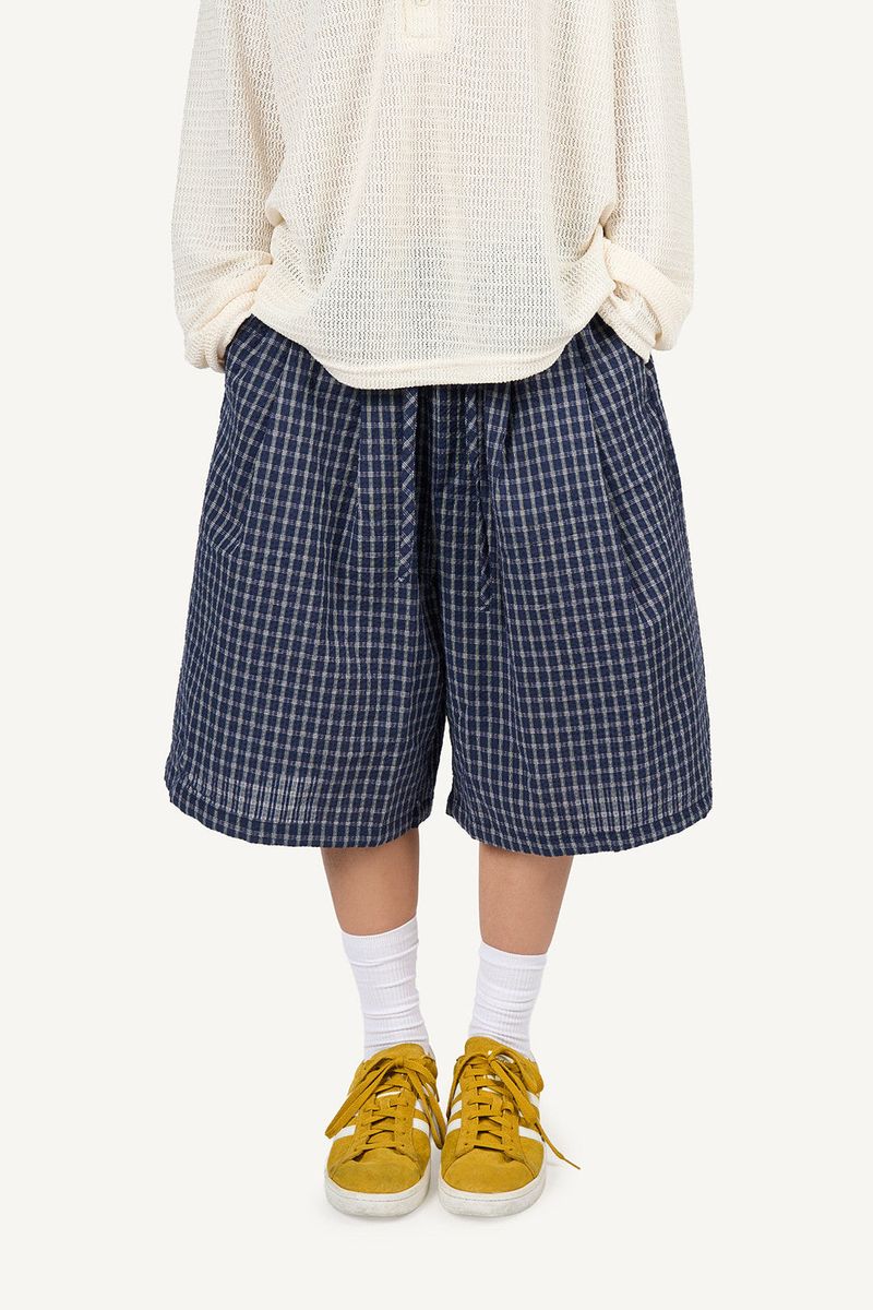 Raucohouse（ラウコハウス）の「Gingham Check Banding Bermuda Pants（Pants）」