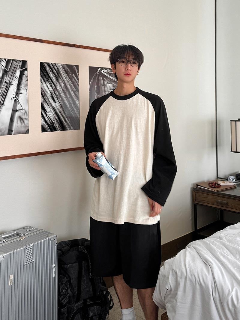 ASCLO（エジュクロ）の「[A-T0295] メガフィットラグランTシャツ (3色)（トップス）」