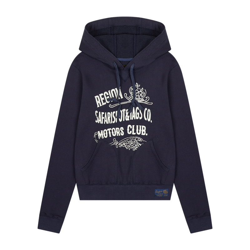 safarispot（サファリスポット）の「 1/2 REGION MOTORS CLUB PUB RECIPE HOODIE (LIGHT PURPLE)（Tops）」