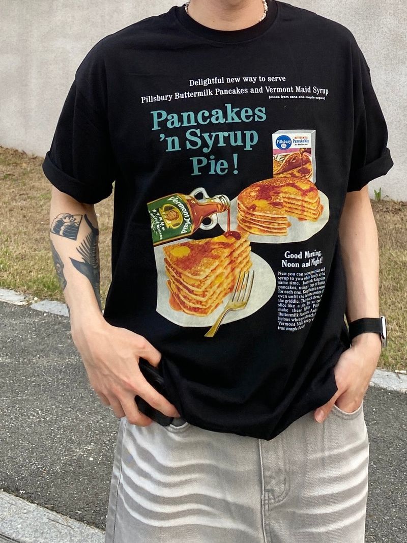 Pie over short sleeve T 2C