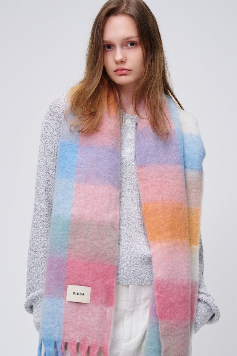 FATTY muffler_pastel