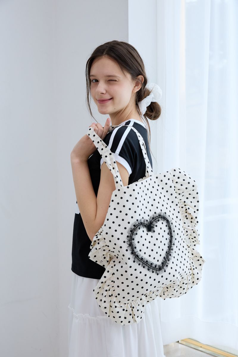 LOVELY DOT RUFFLE BAG