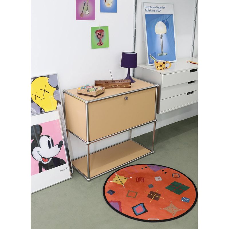 ARGYLE CIRCLE RUG