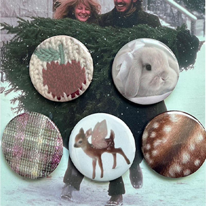 Snowy Pin Button Pack
