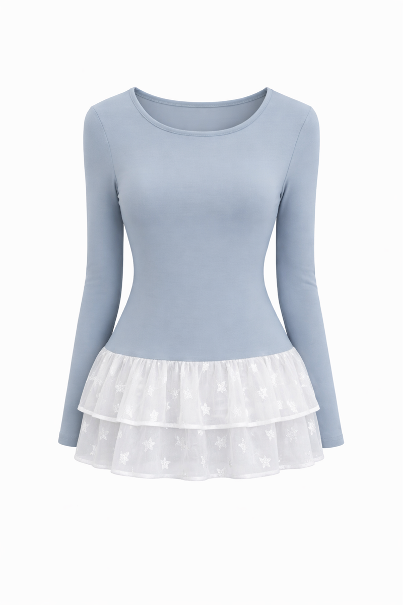 Stella Frill Layer Top (3colors)