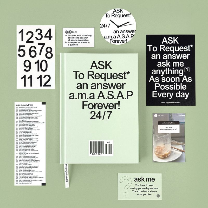 oab ask diary / hard cover