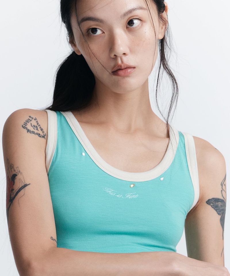 Ringer Sleeveless Top