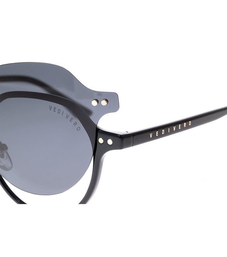 [MUN KA YOUNG PICK] VVF11 SUNGLASSES / VEDI VERO SUNGLASSES VVF11/BLK (CLIP ON)