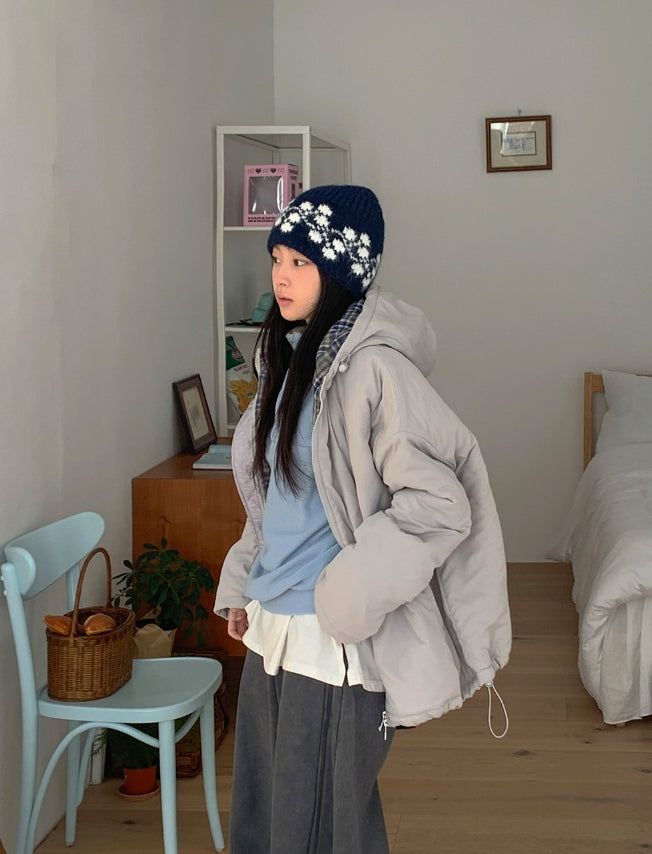 Tont Hairy Knit Beanie
