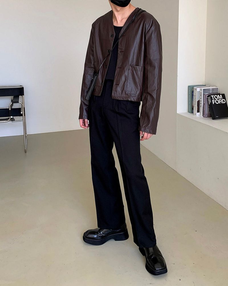 OA Deutsche Two Tuck Wide Slacks (3 colors)