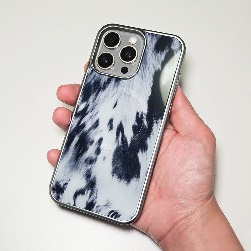 Classic Cowhide Phone Case CoolGray (SV_MagSafe)