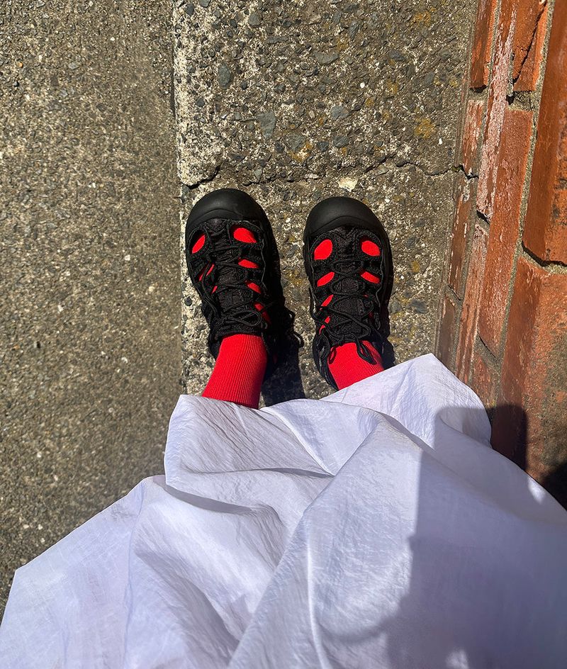 Delight-J(ディライトジェイ)の「Red Sox socks(Fashion Accessories)」