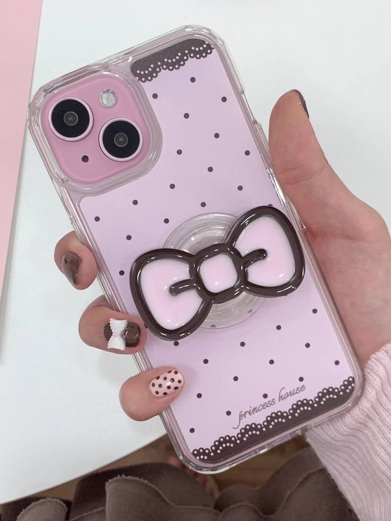 princess house(プリンセス ハウス)の「chocolate ribbon phone grip tok - normal(Smartphone Accessories)」