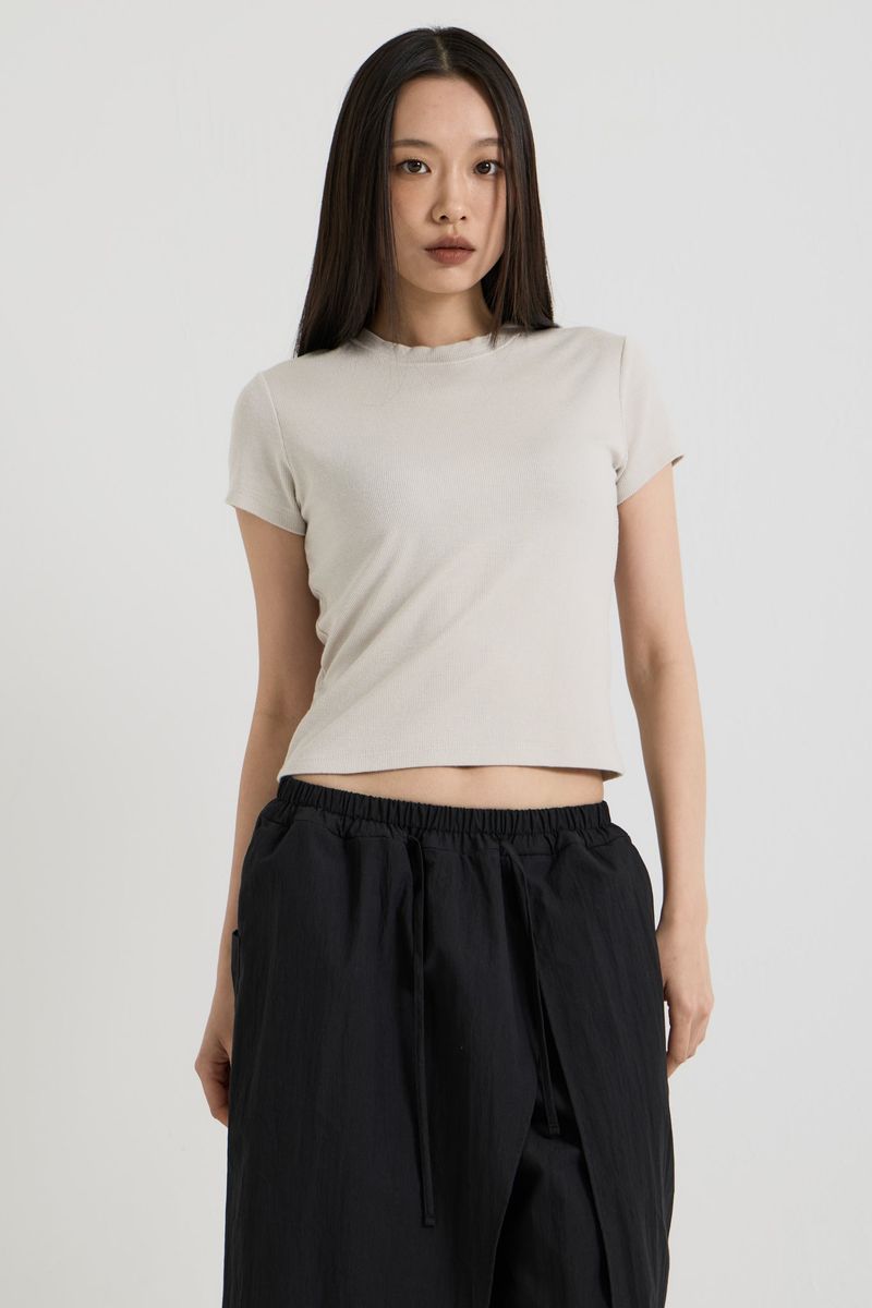 Baby T-shirt, Light Grey