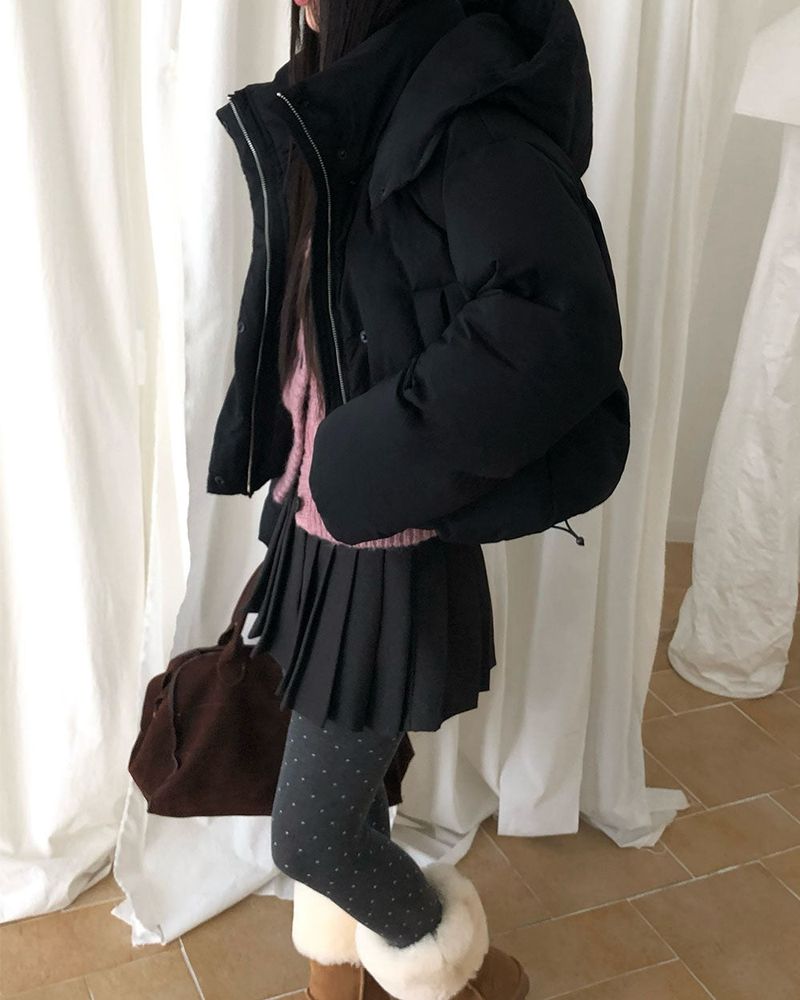 [ORIGINAL] Oreo Hooded Down Jacket