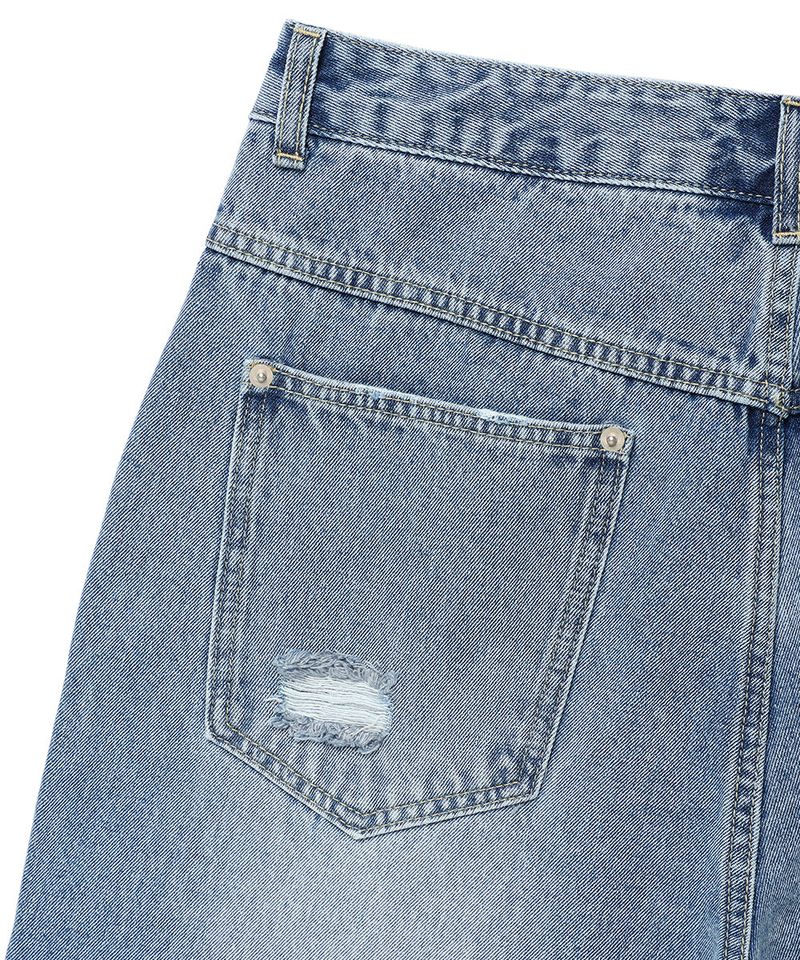 DAMAGED STAR DENIM PANTS BLUE(CV2ESUD110A)