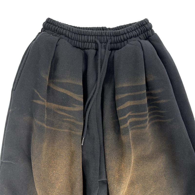 cat brush fleece sweatpants
