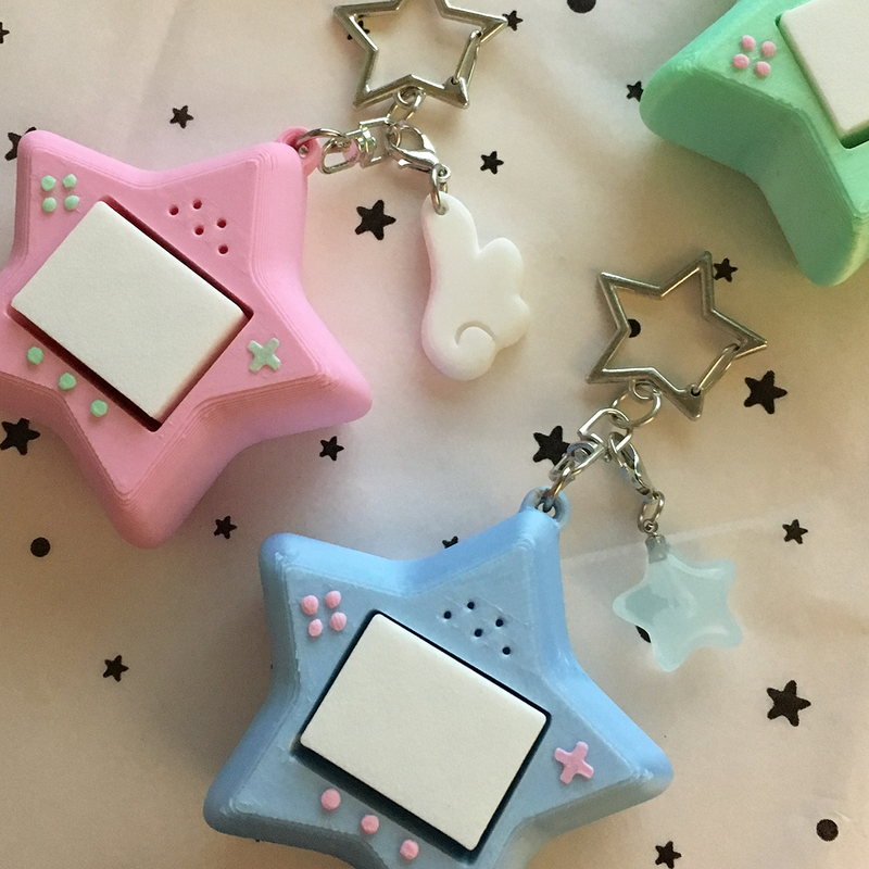 Tomodachi Clicker Keyring