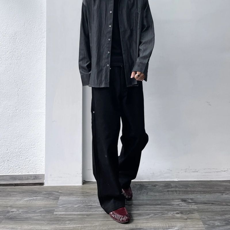 Riveted Utility Wide Trousers