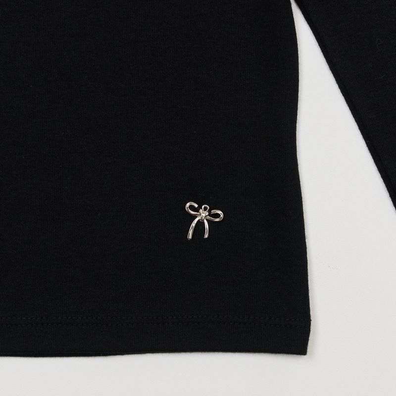 RIBBON POINT T BLACK