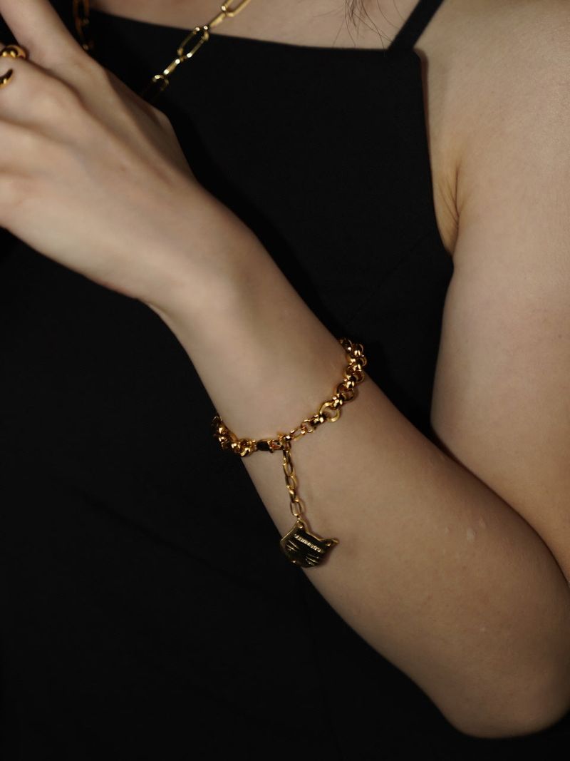 no.77 bracelet gold