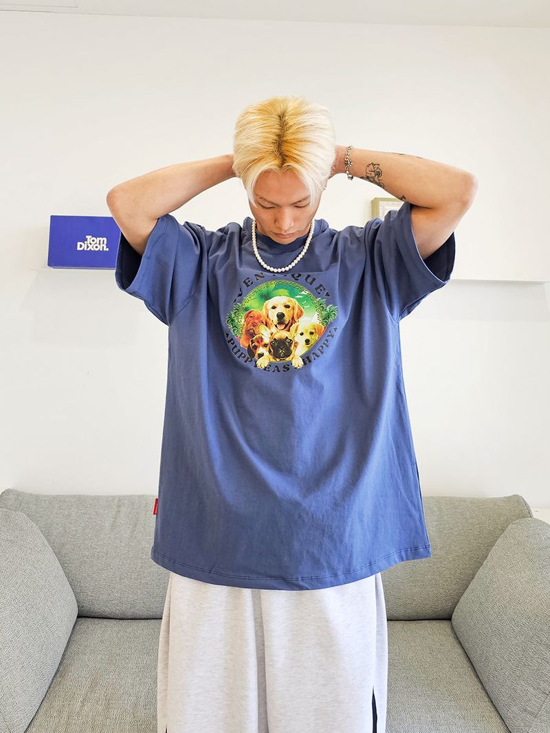 VENTIQUE(ベンティーク)の「VENTIQUE Puppies T-shirt 3color(Tops)」