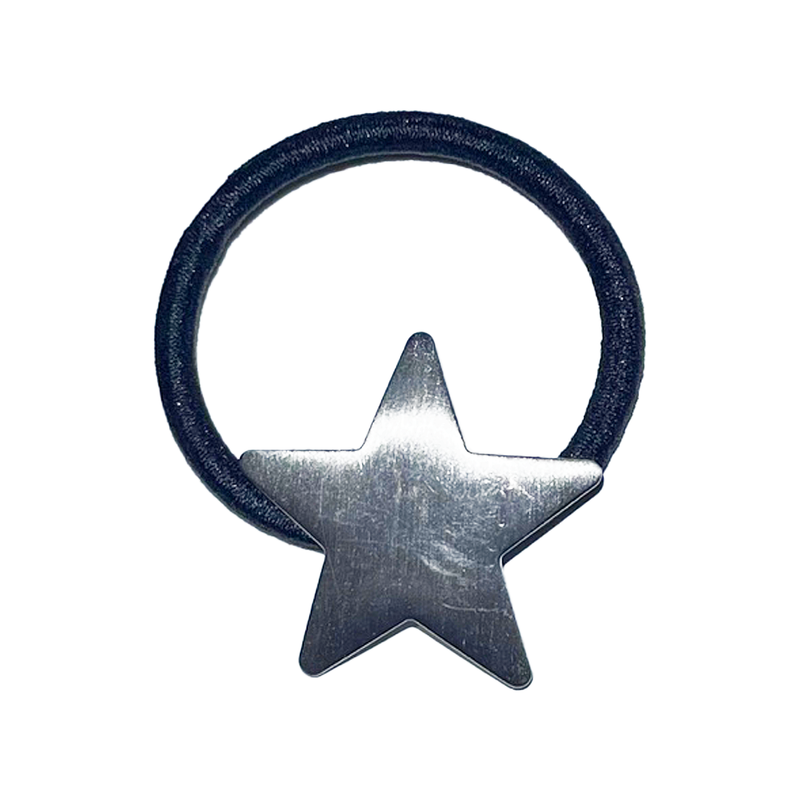 3amgang（スリーエイエムギャング）の「Silver big star rubber band（Hair Accessories）」