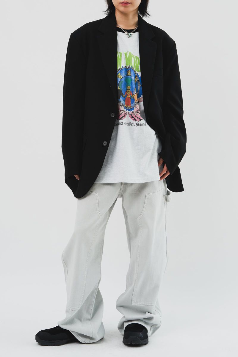 Sub Single Breasted Jacket (3color)