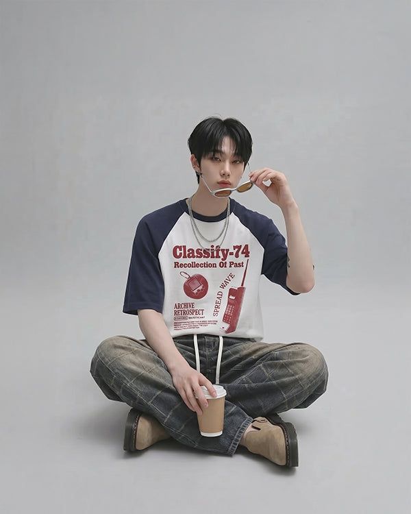 (UNISEX) Classify Raglan Short Sleeve Knit 26SS-014