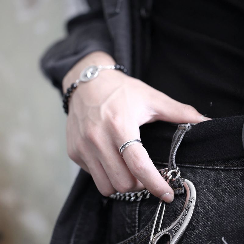 SHOVEOFF（ショーブオフ）の「SVR-S620 Silver 92.5 Ring Cross Friendship Couple Ring （Accessories）」