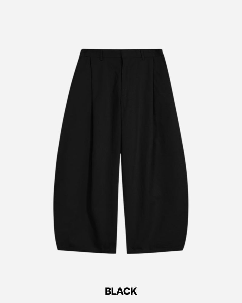 Seville Curved Cotton Pants