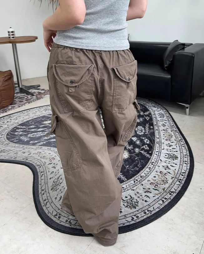 Clay Vintage Dyeing Cargo Pants