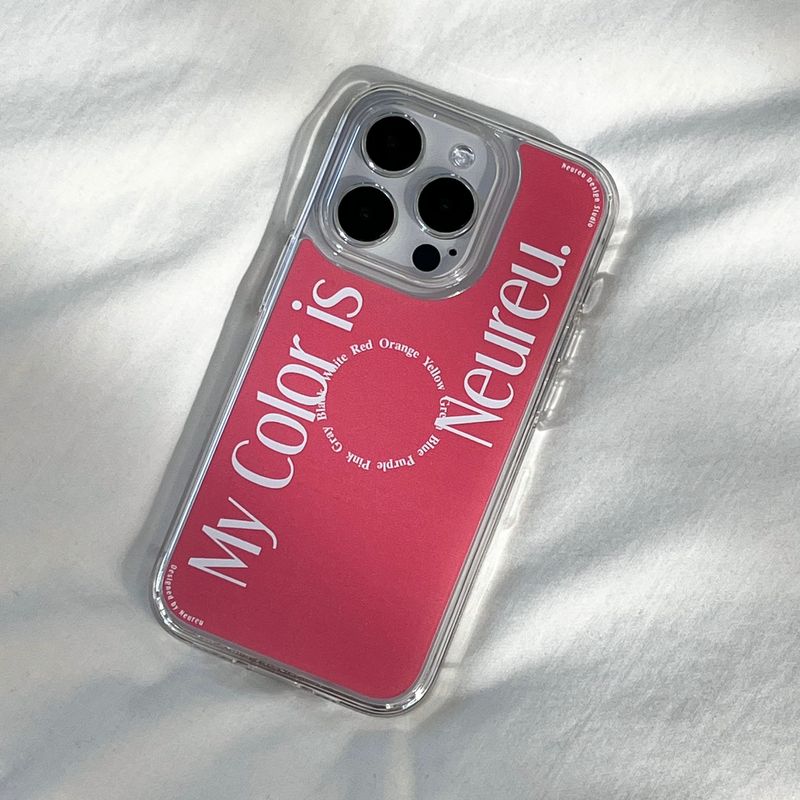 My Color Case (Pink Jelly Hard)