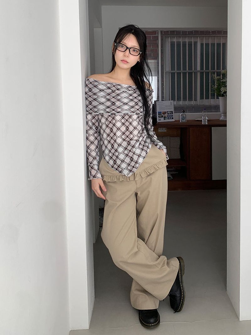 FRILL PANTS (2C)