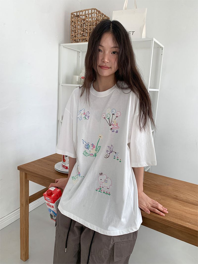 FAIRY NEEDLE TEE (2C)