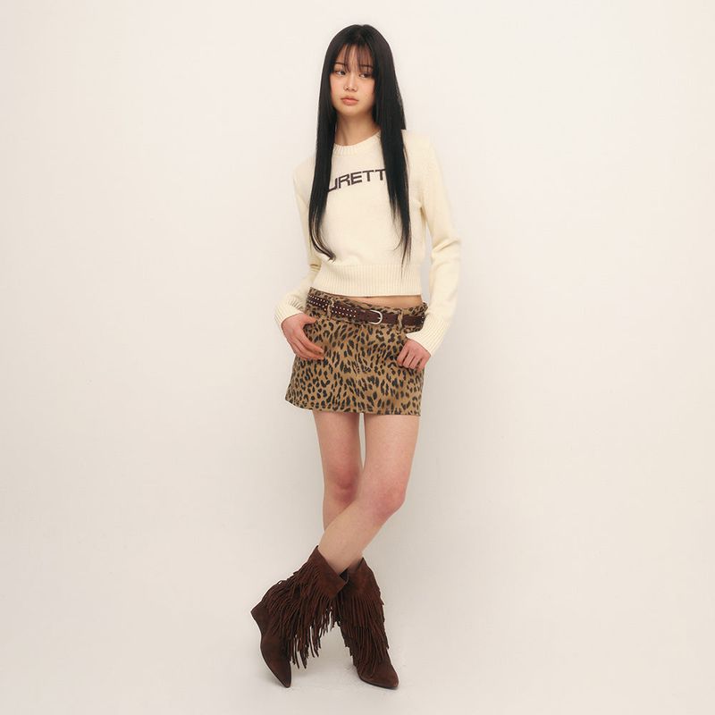 C LOGO BASIC KNIT_IVORY