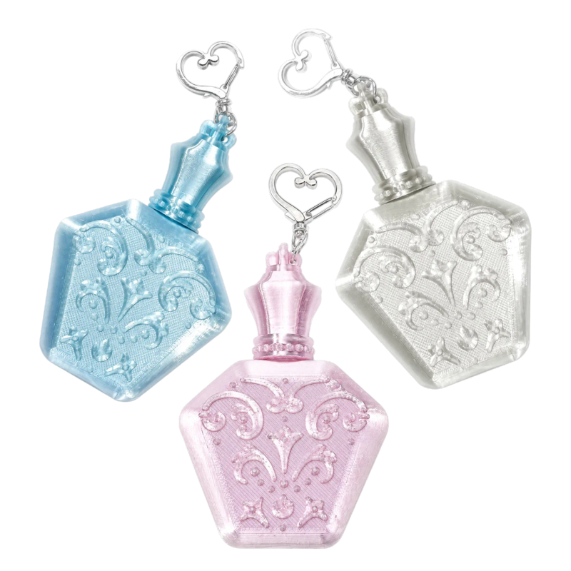 perfume id photo keyring