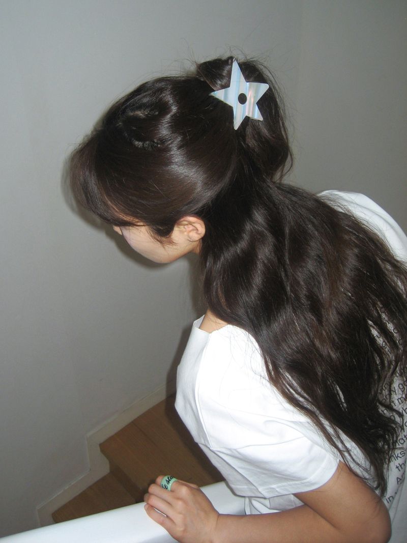 Shooting star hair pin (Green)