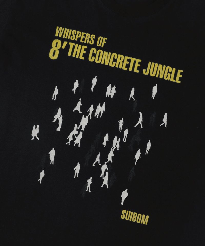CONCRETE JUNGLE T-Shirt in Black