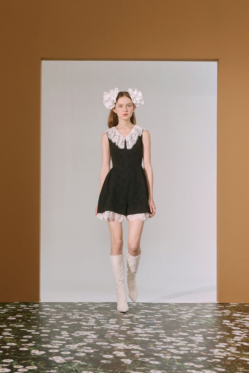 ROMANCHIC(ロマンシック)の「Flower jumpsuit(Dresses)」