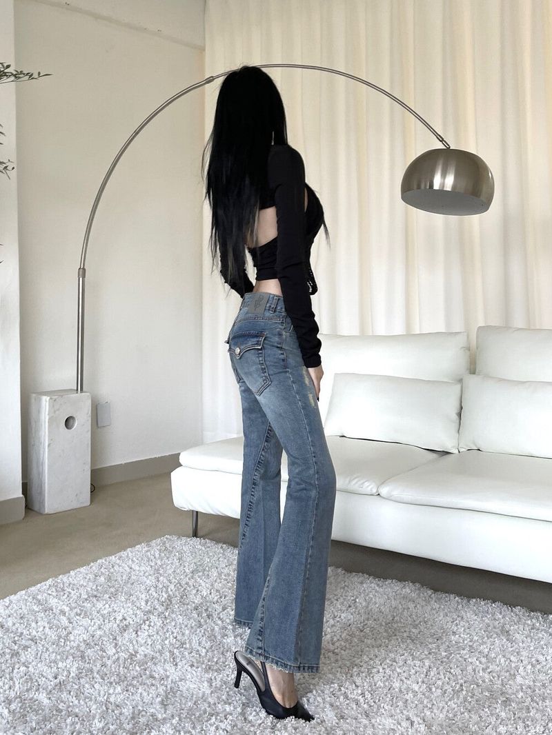 Seow(ソウ)の「766. You go girl low boots-cut pt(Pants)」