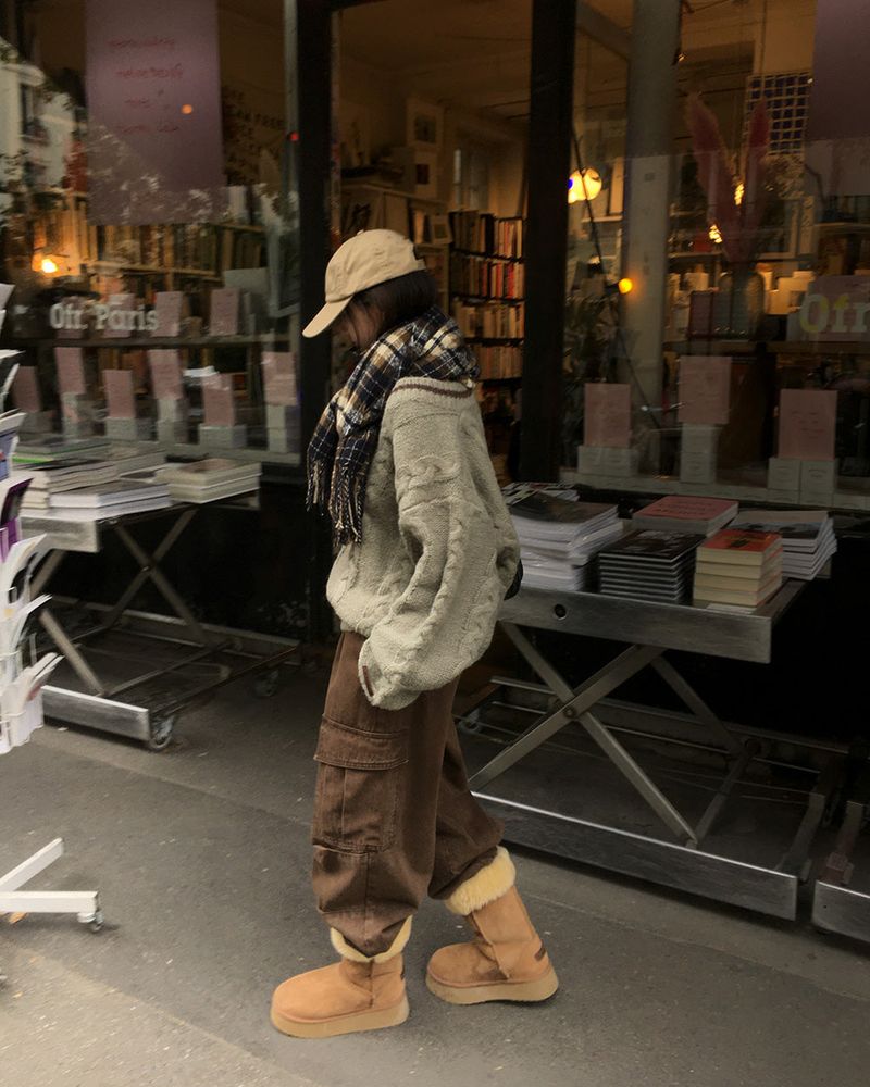 [ORIGINAL] After Platform Long Mouton Boots