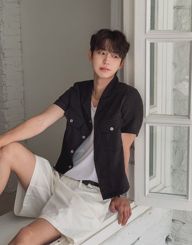 Morant Open Collar Short Sleeve Jacket
